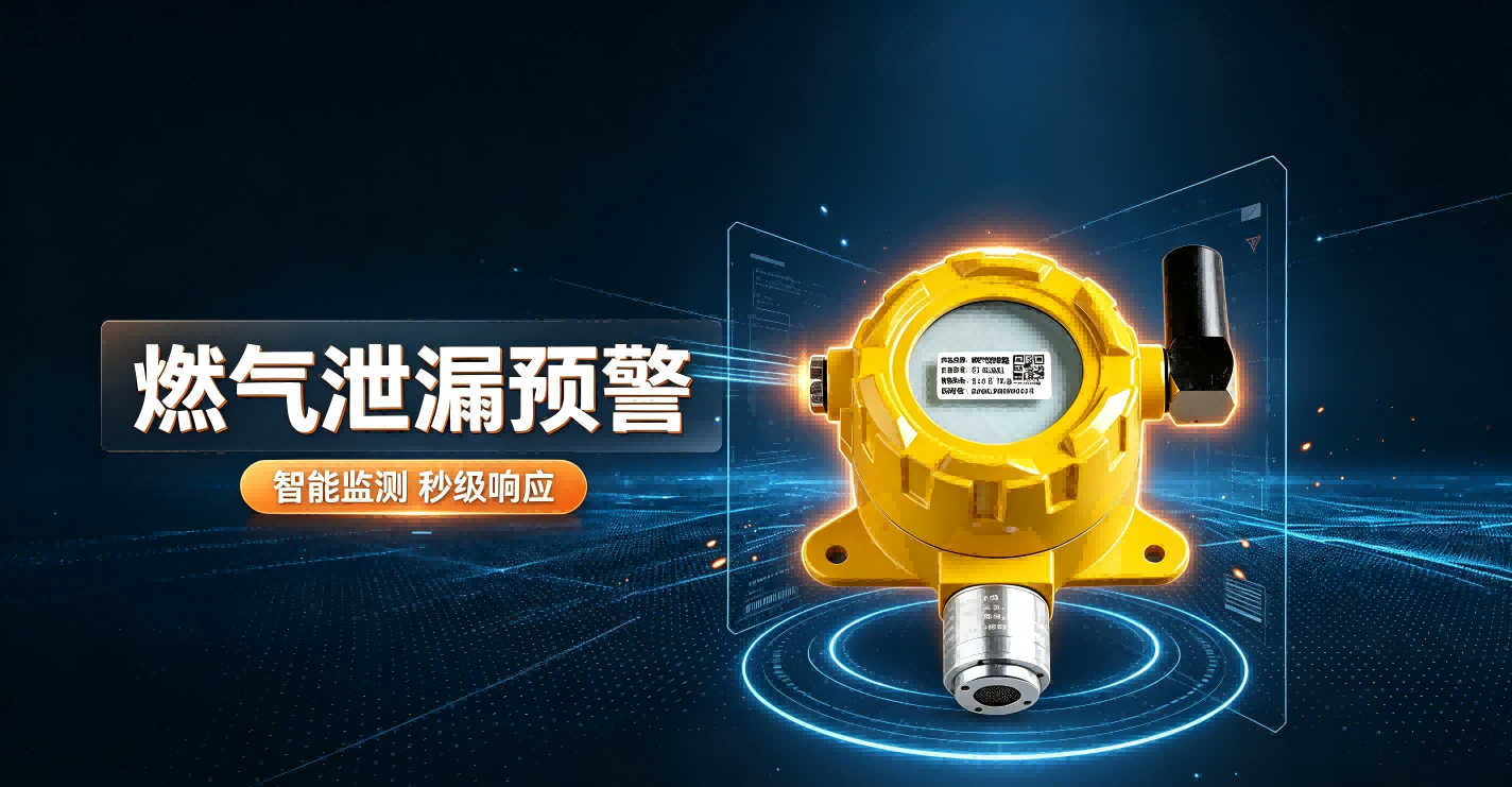 智能燃气泄漏秒级预警系统，筑牢地下管网安全防线