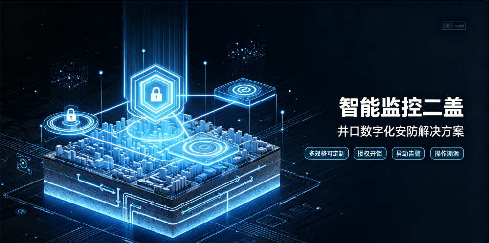 智能监控二盖｜井口数字化安防解决方案