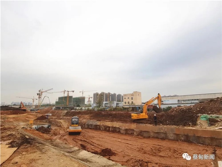 中法武汉生态示范城地下综合管廊项目正全力推进