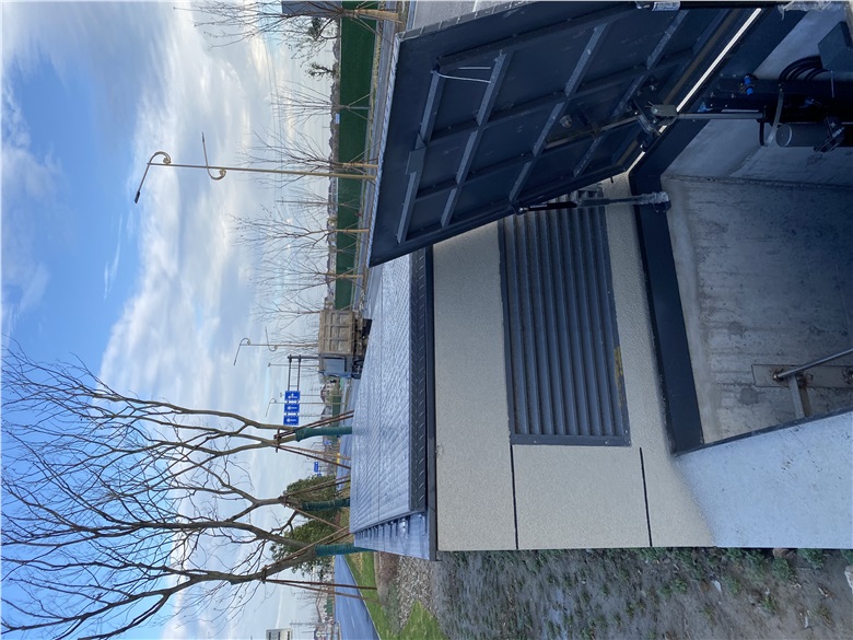 【综合管廊液压井盖案例】江苏省泰州市海陵区京泰路管廊现场
